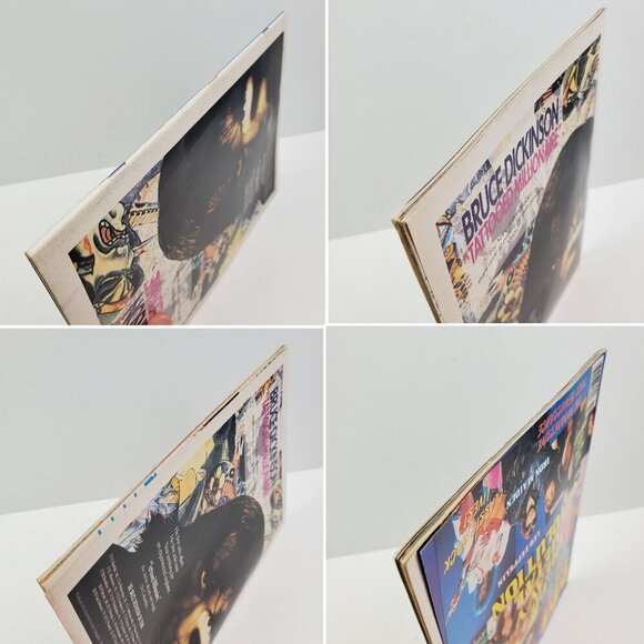 Faces Rock Metal Muscle Magazine Posters Danzig KISS Metallica Nov. 1990 Unread - Picture 6 of 10